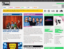 Tablet Screenshot of doublesixrecords.com